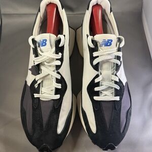 New Balance White and Black Athletic Shoes
